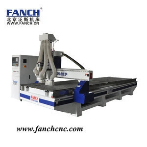 1350 long working table cnc wood cutting machine for stair parts cutting