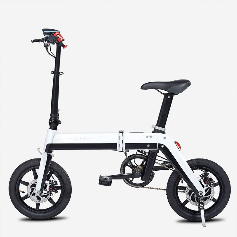 14 Inch 36V350W Mini Electric Bicycle Folding Portable Ebike