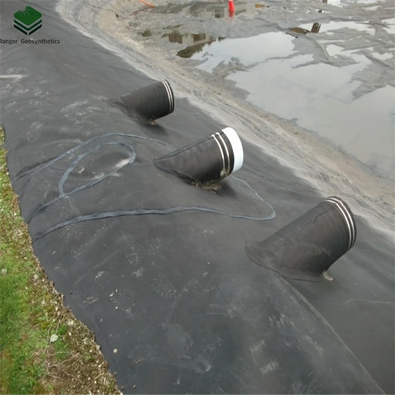 1500 micron hdpe geomembrane 2mm pond liner geomembranes