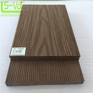 150*25mm wood plastic composite planks fire wood