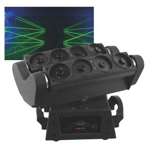 150w Professional Projector Laser 8 Eyes RGB Moving Head Spider Laser Light