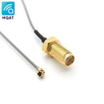 15.5cm Long SMA Female to U.fl Ufl Ipx Ipex With RG113 Gray Cable