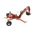 Import 15HP gasoline engine ATV towable backhoe from China