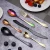 Import 18/10 shinning or matte black restaurant hotel wedding party flatware 18/8 stainless steel dinnerware cutlery set from China