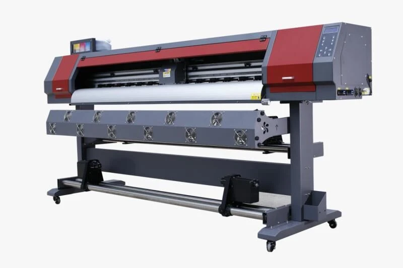 1.8m Inkjet Flex Printing Machine Plotter Sublimation Industrial Digital Solvent Ink Printer Eco Solvent Printer Manufacturer