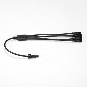 2 way splitter 20AWG waterproof Dc Power Cable for Led light bars/strips