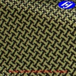 200g/m2 I-shaped Kevlar aramid carbon hybrid fabric/cloth/rolling