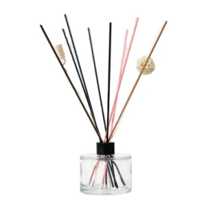 200ml cylinder reed diffuser glass bottle