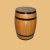 Import 2015 3L high quality product used oak wooden wine barrels wholesale from China