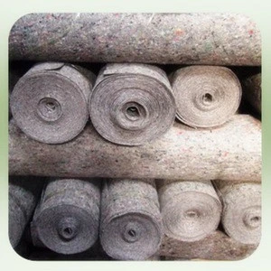 2015 Needle punched wool felt /carpet / fabrics for mattress and sofa