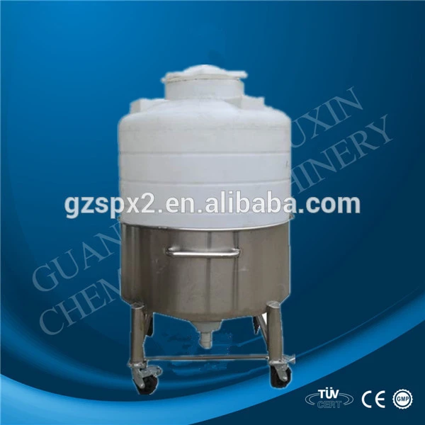 2015 SPX hot sale plastic (PVC) and stainless steel storage tank container (for chemical, food, medical, cosmetic industry )