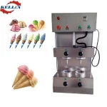 2017 most popular favorable automatic ice cream sugar cone machine