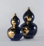 2018 new design grand luxury storage jar ceramic craft for hotel decoration