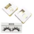 Import 2018 new design Private label cruelty free clear band mink lash 3d false eyelashes packaging box from China