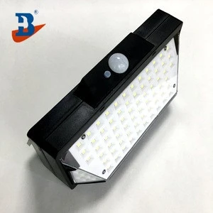 2018 new SMD*78 foldable solar led outdoor wall light PIR motion sensor led garden light