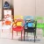 2019 Hot sale PP plastic garden chair stackable  plastic outdoor chair for sale