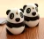Import 2020 automatic cute panda shape push type toothpick dispenser for parties from China