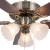 Import 2020 Custom logo ceiling fan with led light vintage ceiling fan from China