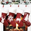 2020 Hot Sale Newest Christmas Decorations Large Antler Pattern gift Socks Christmas Socks