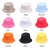 2020 Low MOQ Custom Logo Summer Fishing Bucket Hat Cap Fashion Plain Cotton Bucket Hat for  Women