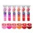 Import 2020 Manufacturer OEM Custom Logo 6 Colors Waterproof Long Lasting Personalised Women Best Cute Cosmetic Liquid Lip Gloss Tubes from China