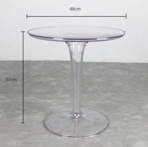 2020 modern acrylic dining acrylic bar table and chairs acrylic sneeze guard for table