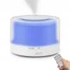 2020 New 500ml White Ultrasonic Air Mist Aromatherapy Essential Oil Aroma Diffuser Humidifier with BT Speaker Colorful Lights
