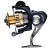 Import 2020 New Fishing Reel 5.0:1/4.7:1 Super Strong Carp Fishing Feeder Spinning Reel Spinning wheel type fishing wheel OBE from China