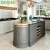 Import 2021 Dorene Black Shaker Matt Lacquer Oak Solid Wood Kitchen Cabinet from China