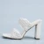 Import 2021 High heels feature woven sandals with sandals high-heeled shoes top brand women 	 high-heeled shoes top brand from China