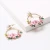 Import 2021 hot sell Flower earrings sweet soft ceramic pearl women earings from China