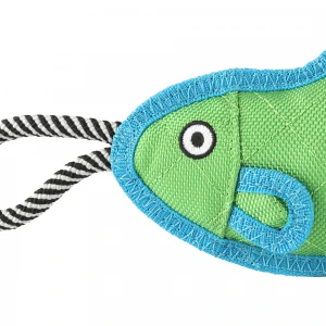 2021 new arrivals stuffed Oxford Rope fish shape dog toy Pet Products Toy teeth cleaning chewing Toys