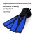 Import 2021 professional plastic adult free dive long fins set from China