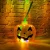 Import 2024 Hot Sales 16OZ 473ML Halloween Icon Shaped Drinkware LED Plastic bottle Light Up water bottle with Straw from China