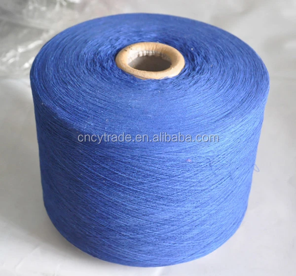 20s cotton yarn price yarn spinning mill supply dyed regenerated polyester cotton