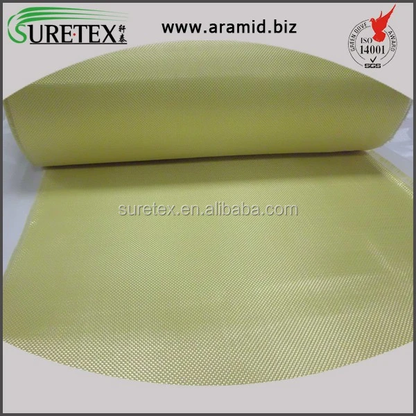 220gsm Bulletproof Plain Woven Para Aramid Fiber Fabric