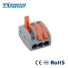 222 Push In Wire 3 poles Splicing Wire Connector