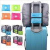 230D nylon twill waterproof luggage foldable travel messenger duffle bag