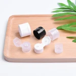 24/410 transparent screw plastic Flip top cap