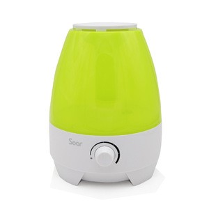 25 W  manual control cool mist ultrasonic air humidifier with 3.3 L tank capacity