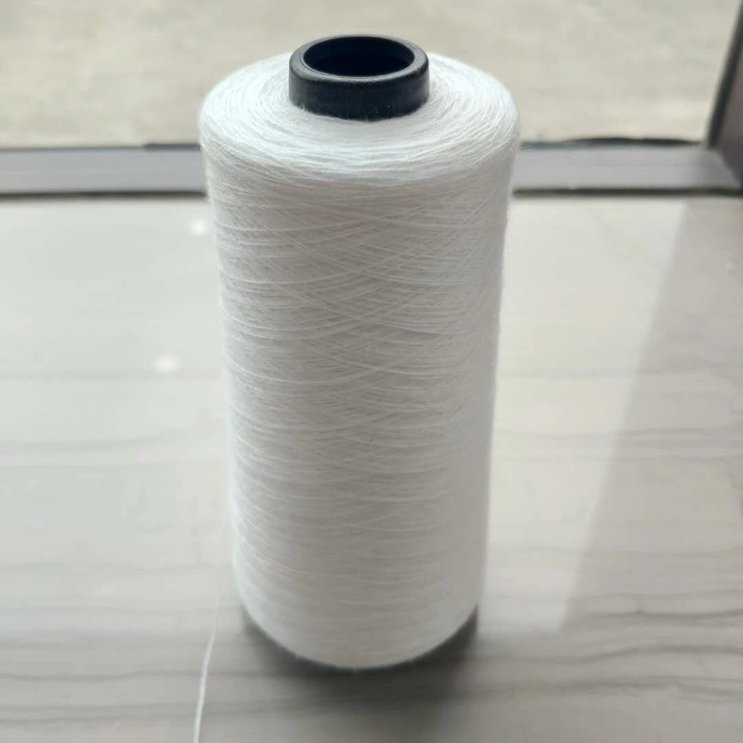 2/50 nm tencel viscose polyester nylon cotton dyed on corn cover yarn
