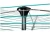 Import 3 Arms Collapsible Outdoor Garden Rotary Clothes Dryer from China