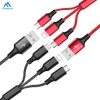 3 In 1 Fast Usb Charging Cable Universal Multi Function Cell Phone Charger Cord