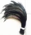 Import 30-35cm (12-14&quot;) Dyed Black Cock Feather from China
