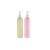 Import 300ml Green Purple Pink Plastic Pump Lotion Bottle from China