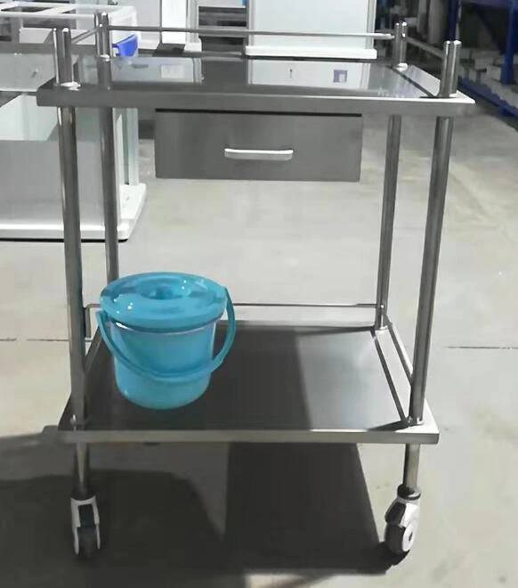 304 Stainless Steel Operating Instrument Trolley