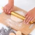 Import 304 Stainless steel Rolling Pin Household Flour Stick Dumpling Skin Noodle Stick Kitchen Baking Gadget from China