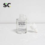 30ml  Frosted Cosmetic Bottle Glass with white Cap amber Essential Oil Bottle Screen Printing clear Glass Bottle