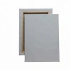 320g Triple primed high quality linen wholesale stretched canvas for painting with deep 18mm x width 40mm pine wood bars