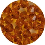 3mm,4mm,5mm,6mm,8mm Bicone Glass Beads  for jewelry making garments decor